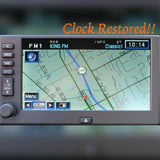 Blank Clock Fix for Cadillac STS OEM Navigation Radio 2009 2010 2011