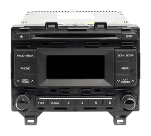 2015 Hyundai Sonata AM FM Radio Single Disc CD MP3 Player 96170-C20004X