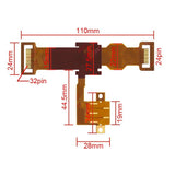 Auto Stereo Flex Ribbon Cable for KENWOOD KDC-PSW9524 - KDC-722 Player