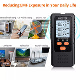 Digital EMF Meter Electromagnetic Field Radiation Detector Ghost Hunting Tester