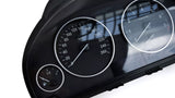 Speedometer Dials MPH to KM/H Gauges for BMW F30 Black