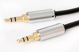 3ft Mobile 3.5mm Stereo Audio Cable - Gold Plated - Male to Male Auxiliary Cord