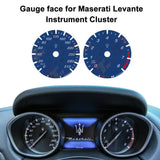 Gauge Face Set for Maserati Quattroporte Levante Ghibli Instrument Cluster