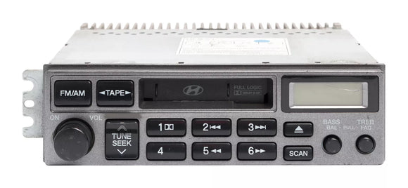 2000-2002 Hyundai Accent AM FM Radio Receiver OEM Cassette Player 96140-25306