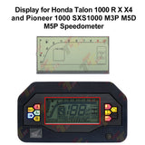 Gear LCD Fuel Display for Honda Talon 1000 R X X4 and Pioneer 1000 M3P M5D M5P Speedometer