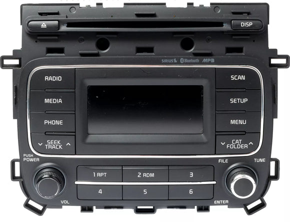 2014-2016 Kia Forte AM FM SAT Radio CD MP3 Player Bluetooth OEM 96170A7771WK