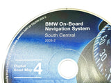 BMW Navigation CD Digital Road Map 4 South Central S0001-0114-502 MK3 2005-2