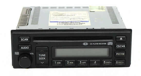 2004-2006 Kia Spectra AM FM Radio Compact Disc Player 96140-2F100