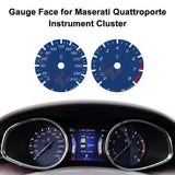 Gauge Face Set for Maserati Quattroporte Levante Ghibli Instrument Cluster