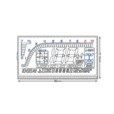 Gear LCD Fuel Display for Honda Talon 1000 R X X4 and Pioneer 1000 M3P M5D M5P Speedometer