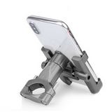 Cell Phone Holder Handlebar Bracket for Motorcycle Bike Motorbike Mount Titanium