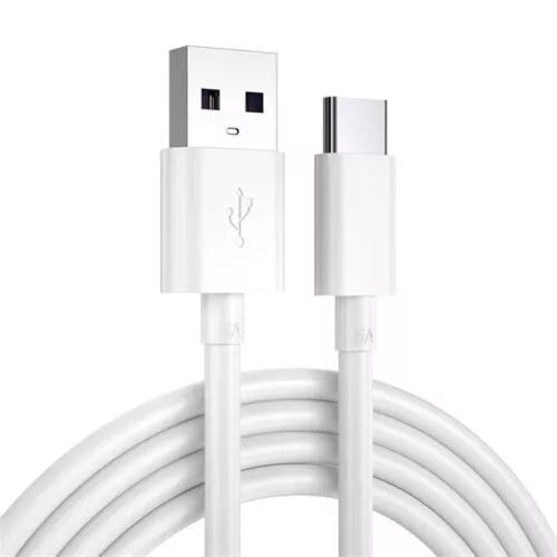 USB-C to USB-A White High Speed Charging & Data Cable (3FT, 1M) White for Phone Laptop