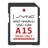 Ford Lincoln A15 Sync SD Card Navigation 2024 US/CAN GPS Latest Map Update