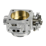 70mm Silver Aluminum Car Turbo Throttle Body for Mitsubishi Evo 4 5 6 Uprated