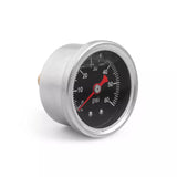 Aluminum AN6 Inline Fuel Filter With 1/8 NPT Analog Oil Fuel Pressure Gauge 0-60 PSI