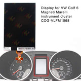 LCD Display for VW Golf 6 2008~2012 Magneti Marelli Instrument Cluster COG-VLFM1568