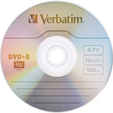 DVD+R Discs, 4.7GB, 16x, Spindle, 100/Pack Verbatim