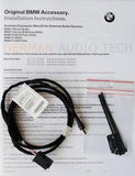 Genuine BMW E39 E53 5-Series X5 CD Player Radio MP3 AUX Auxiliary Input Adapter Cable Kit