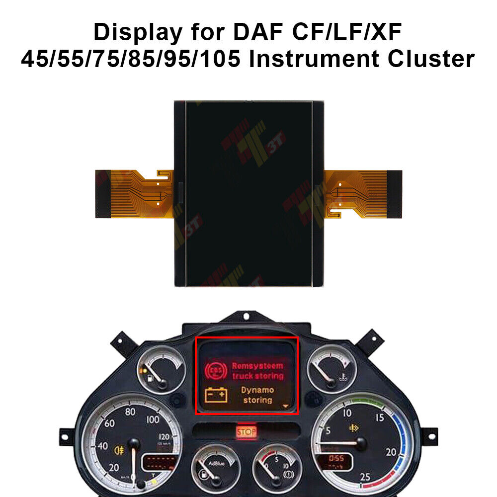 LCD Information Display for DAF CF/LF/XF 45/55/75/85/95/105 and