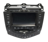 2004-2005 Honda Accord AM FM Radio 6 Disc CD Player Navi 39051-SDA-L420 Face 2CK3