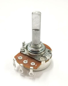 Philmore PC24 10K Ohm Linear Potentiometer, Solder Lug, 24mm with 1/4" D Shaft