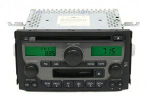 2003-2005 Honda Pilot AM FM Radio Cassette Single CD Player 39100-S9V-A110 1TV1