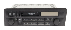 2001-2002 Honda Civic AM FM Radio Cassette Player 39100-S5P-A110-M1 face 2PC4