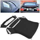 Soft Top w/ Window for Ford Mustang Convertible 1994-2004 Black Sailcloth FM3229SS