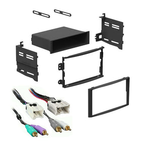 Car Radio Stereo Dash Install Kit Harness & RCA for 2003-2005 Nissan 350Z