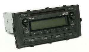 Toyota Prius 2012-2014 AM FM Radio CD Player 86120-52D10 OEM Face 518C1