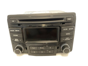 2013 2014 Hyundai Sonata Radio Cd Player 96170-3Q0004X JQN103