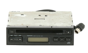 Radio Remote CD Player for 1995-97 Toyota Camry Celica RAV4 Tacoma Tercel 08601-00852 Face 34224