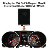 LCD Display for VW Golf 6 2008~2012 Magneti Marelli Instrument Cluster COG-VLFM1568