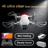 New RC Drone 4k HD Wide Angle Camera WIFI FPV Drone Dual Camera Quadcopter