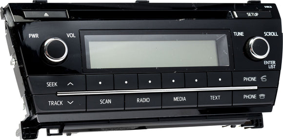 Radio AM FM CD Player for 2014-16 Toyota Corolla Face 518C6 Model 86120-02F60