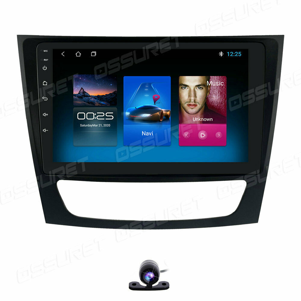 Android 10 GPS Radio Navi Stereo for Mercedes Benz W209 W211 W219