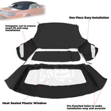 Soft Top w/ Window for Ford Mustang Convertible 1994-2004 Black Sailcloth FM3229SS