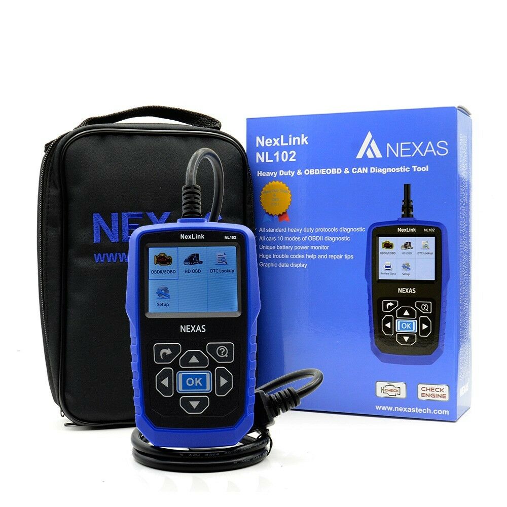 Nexas Nl102p Car+truck Scanner 2 In 1 Diesel Car Diagnostic Tool