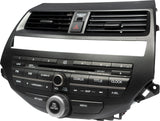 Radio AM FM 6 Disc CD Player 2010-2012 Honda Accord 39100-TA0-L610-M1 Face 3PAF