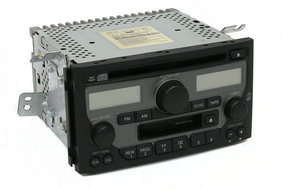 Radio AM FM CD Cassette Player for 2003-2005 Honda Pilot OEM 39100-S9V-A100 Face 1TV3